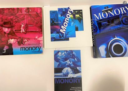 Set of 11 monographic books and exhibition...