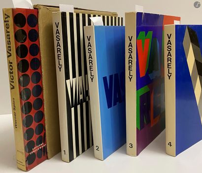 Set of 5 books : 

- Victor VASARELY, Vasarely,...
