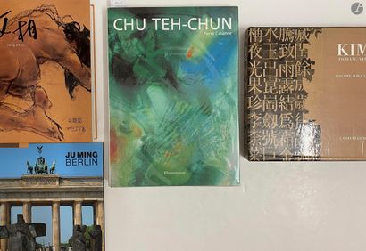 null Ensemble de 9 ouvrages monographiques et catalogues d'exposition : 

- CHU THE-CHUN

-...