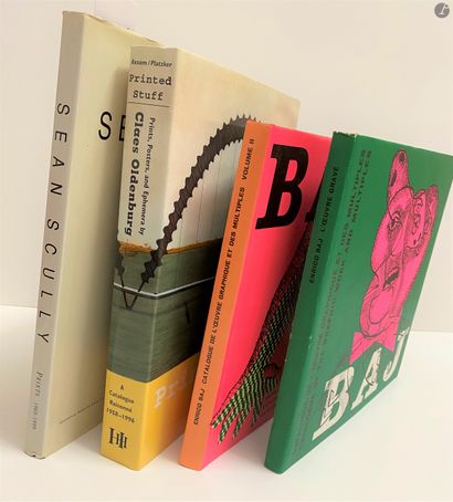 Set of 3 catalogs raisonnés (4 volumes):

-Claes...