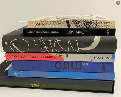Juan MIRO : set of 7 monographic books and...