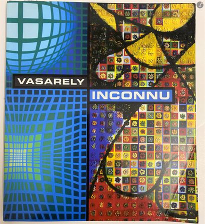 null VASARELY : Set of 6 monographic works and exhibition catalogs.