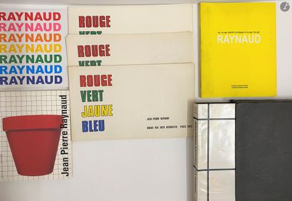 null Jean-Pierre RAYNAUD : set of 11 monographic books and exhibition catalogs.

2...
