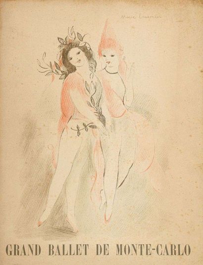 null DANSE. Marquis de CUEVAS. 2 programmes illustrés, 1949-1960. Grand Ballet de...