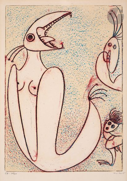 null Max Ernst (1891-1976) 
Pl. pour La Saint Charlemagne, Paris, Le Soleil noir,...