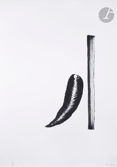 null Philippe Starck (né en 1949) 
Sans titre. (Pl. pour l’album Étrangetés, galerie...