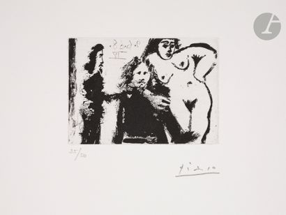 null Pablo Picasso (1881-1973) 
 « Mon Dieu, quel homme, qu’il est petit ». (Les...