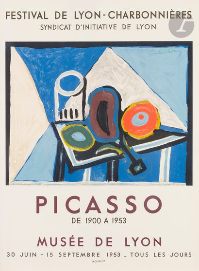 null Pablo Picasso (1881-1973) (d’après) 
Le Cubisme 1907-1914. Affiche pour une...