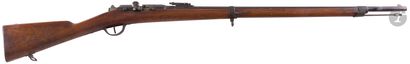 Fusil d’infanterie gras modèle 1874. M80.
Canon...