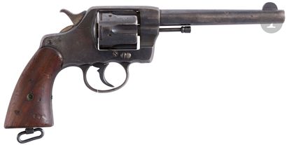 null Revolver Colt New Army 1903.
Canon rond, rayé, avec marquage « Colt’s PT FA...