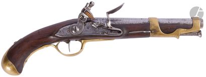 Pistolet d’arçon à silex modèle 1763-66....