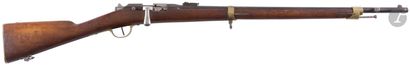 null Gendarmerie rifle model 1874-M80 Gras, caliber 11
mmRound
barrel
, rifled, with...