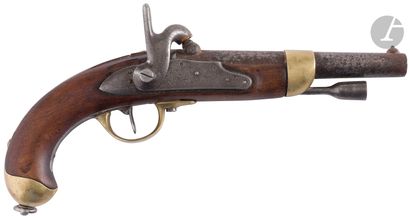 Pistolet d’arçon modèle 1822 T bis construit...