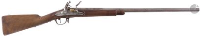 Fusil de chasse à silex modèle 1777 An IX,...