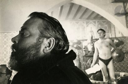 null Nicolas Tikhomiroff (1927-2016)
Orson Welles on the set of Chimes at Midnight,...