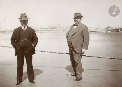 null Photographe amateur 
Argentine. Uruguay, c. 1900-1910.
Mar del Plata. Gran Balneario....