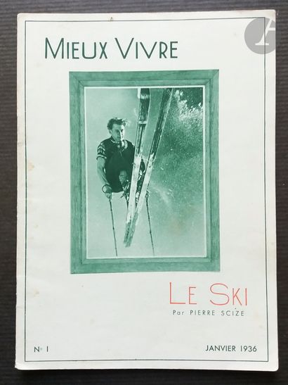 null MIEUX VIVRE 1936-1939.
46 fascicules - Collection complète.
Revue mensuelle....