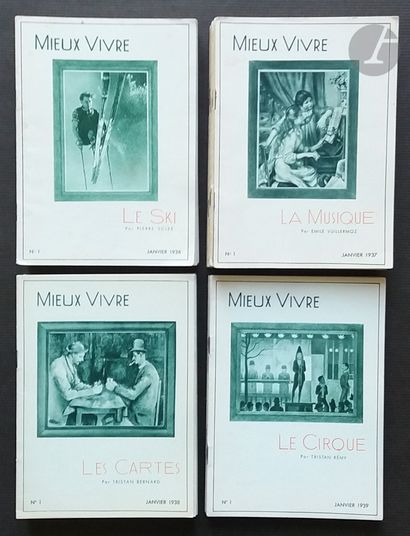 MIEUX VIVRE 1936-1939.
46 fascicules - Collection...