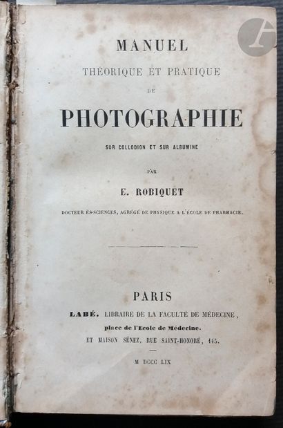 ROBIQUET, Henri-Edmond (1822-1860)
Manuel...