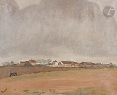 Joseph ROSSI (1892-1930)
Landscape (Villeparisis)
Oil...