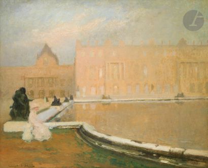 null Lucien-Victor GUIRAND de SCEVOLA (1871-1950)
Versailles, le grand bassin
Huile...
