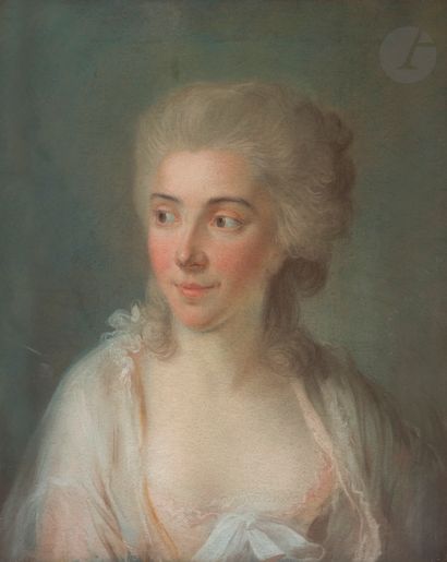 null ÉCOLE FRANCAISE du XVIIIe siècle, entourage de Claude Hoin 
(Dijon 1750 - Paris...