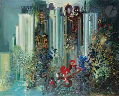 null Popovich Ljuba LJUBA (1934-2016)
Spring Awakening (Basel souvenir), 1995
Oil...