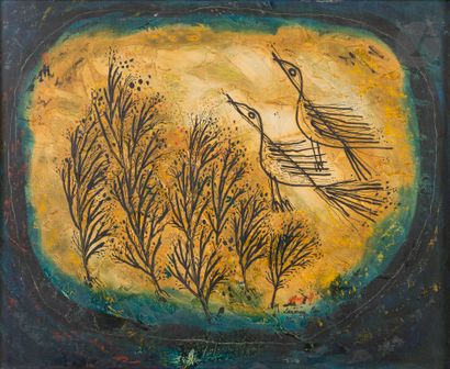 Laxman PAI [indien] (1926-2021)
Oiseaux,...