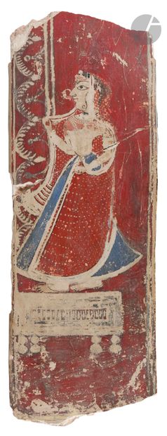 null Charmeur de serpents en bois, Inde du Nord, Rajasthan, probablement XVIIIe siècle
Ronde-bosse...