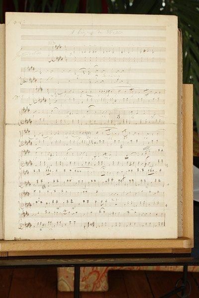 Olivier MÉTRA (1830-1889) Manuscrit musical autographe signé, Barbe-Bleue. Suite...