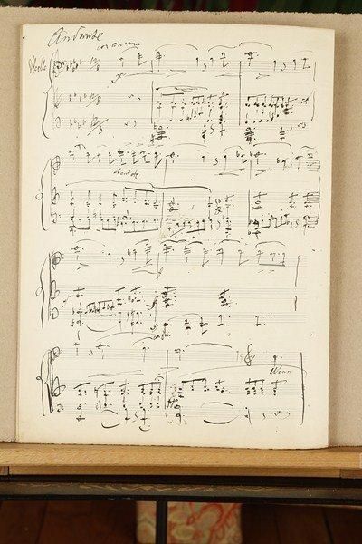 Michael BERGSON (1820-1898) Deux manuscrits musicaux autographes signés ; 16 pages...