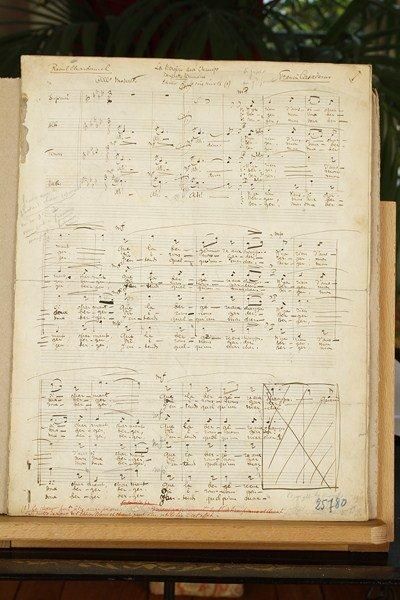 Francis CASADESUS (1870-1954) Manuscrit musical autographe signé, La Bergère aux...