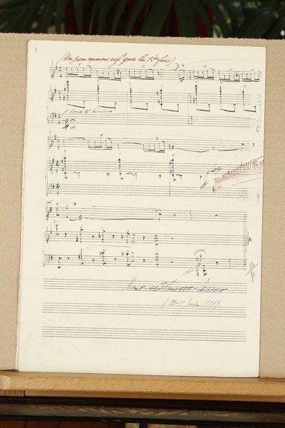 Mario CASTELNUOVO-TEDESCO (1895-1968) Manuscrit musical autographe signé, Vocalise...