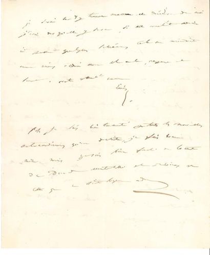Louis BONAPARTE L.A.S., [juin? 1809], à son oncle le cardinal Fesch; 2 pages in-4....