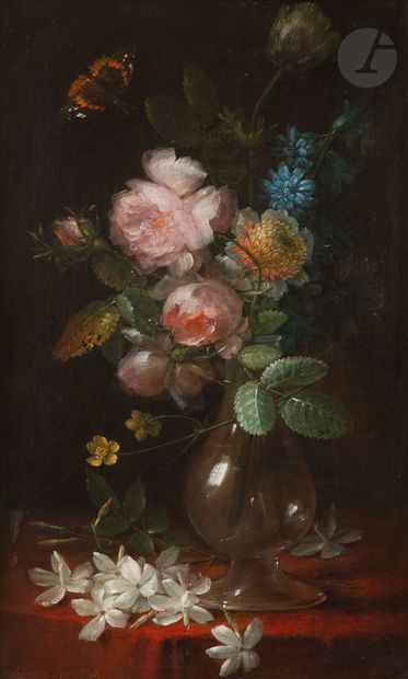Ludovico STERN (1709 - 1777)
Fleurs coupées...