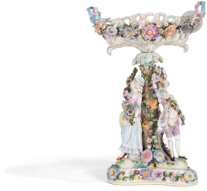 Germany
Large porcelain in the style of Meissen...