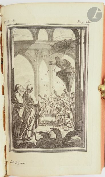 null [DIDEROT (Denis)].
Les Bijoux indiscrets.
Au Monomotapa, [1748 ?]. — 2 tomes...