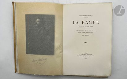 null [HENRI DE ROTHSCHILD -THÉÂTRE]
ROTHSCHILD (Henri de).
La Rampe. Pièce en quatre...