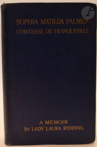 null FRANQUEVILLE (Charles de).
Ensemble d’ouvrages du comte Charles de Franqueville...