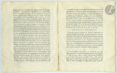 null [CHÂTEAU DE LA MUETTE]
LOUIS XVI. Printed: Edict of the King, by which the King...