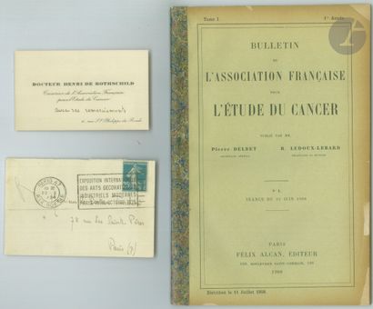 null [HENRI DE ROTHSCHILD - DOCTOR]
Set of documents related to the works and interventions...