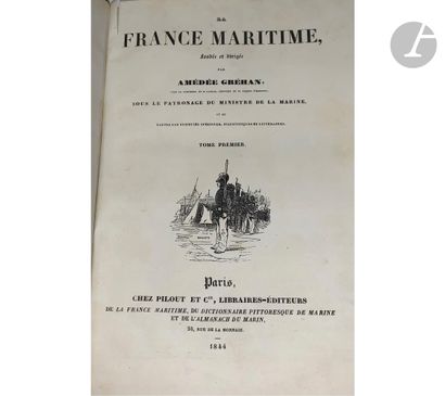null [ROTHSCHILD - VAULX DE CERNAY]
GRÉHAN (Amédée).
La France maritime, founded...
