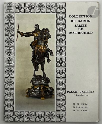 null [HENRI DE ROTHSCHILD - COLLECTIONNEUR]
ROTHSCHILD.
Ensemble de catalogues des...