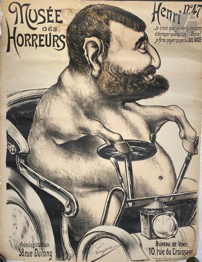 null [HENRI DE ROTHSCHILD]
Victor LENEPVEU (XIXth-XXth century)
The Museum of Horrors,...
