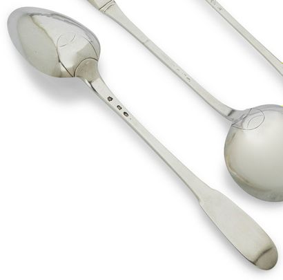 null GRENOBLE 1768 - 1769
Silver pot spoon, uniplat model.
Master goldsmith : Louis...