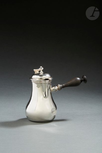 PARIS 1784 - 1785
Flat-bottomed silver coffee...