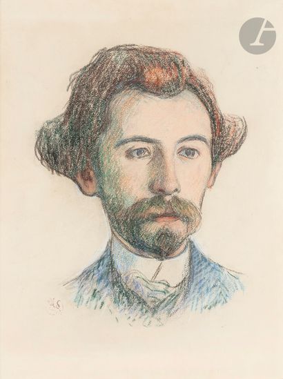 null Claude-Émile SCHUFFENECKER (Fresne-Saint-Mamès, 1851 - Paris, 1934)
Portrait...