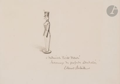 null Édouard DETAILLE (Paris, 1848 - 1912)
Un Petit soldat de bois
Crayon noir sur...