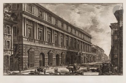 null Giambattista Piranesi (1720-1778)

Veduta del Palazzo Stopani (The Vidoni Palace)....