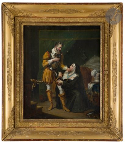 null Pierre Antoine Augustin VAFFLARD (Paris, 1777 - 1840)
Henri IV et l’abbesse...